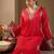 Women Ethnic Motifs Embroidered Regular Sequinned Kurta with Trousers
