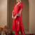 Women Ethnic Motifs Embroidered Regular Sequinned Kurta with Trousers