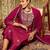Ethnic Motifs Embroidered Zari Straight Kurta With Trousers & Dupatta