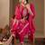 Women Ethnic Motifs Embroidered Regular Sequinned Kurta with Trousers & With Dupatta