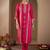 Women Ethnic Motifs Embroidered Regular Sequinned Kurta with Trousers & With Dupatta