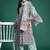 Floral Printed Pure Cotton Kurta with Trousers & With Dupatta