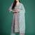 Floral Printed Pure Cotton Kurta with Trousers & With Dupatta