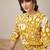 Ethnic Motifs Printed Mandarin Collar Straight Kurta With Palazzo