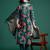 Floral Printed Mirror Work Kurta with Trousers & With Dupatta
