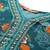 Floral Printed Mirror Work Kurta with Trousers & With Dupatta