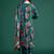 Floral Printed Mirror Work Kurta with Trousers & With Dupatta