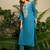 Women Ethnic Motifs Embroidered Thread Work Straight Kurta With Trousers