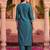 Women Ethnic Motifs Embroidered Regular Thread Work Liva Kurta with Trousers