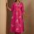 Women Floral Printed Cotton A-Line Kurta with Trousers