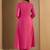 Women Floral Printed Cotton A-Line Kurta with Trousers