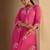 Women Floral Printed Cotton A-Line Kurta with Trousers