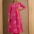 Women Floral Printed Cotton A-Line Kurta with Trousers