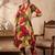 Women Printed Regular Pure Cotton Kurta with Trousers