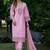 Women Ethnic Motifs Embroidered Regular Thread Work Pure Cotton Kurta with Trousers & With Dupatta