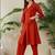 Women Regular Thread Work Pure Cotton Kurta with Palazzos