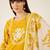Women Floral Printed Regular Mirror Work Pure Cotton Kurta with Trousers & With Dupatta