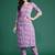 Floral Printed Pure Cotton Kurta with Trousers