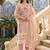 Women Floral Printed Regular Thread Work Linen Kurta with Trousers & With Dupatta