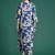 Floral Printed Pure Cotton Kurta with Trousers