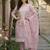 Women Floral Embroidered Regular Sequinned Pure Cotton Kurta with Trousers & With Dupatta