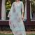 Women Floral Embroidered Regular Thread Work Kurta with Trousers & With Dupatta