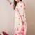 Floral Printed Beads & Stones Pure Cotton A-Line Kurta With Trousers & Dupatta