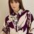 Women Shirt Coller Floral Printed Regular Sequinned Kurta with Trousers