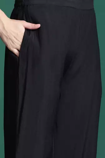 Ethnic Motifs Embroidered Kurta with Trousers & Dupatta
