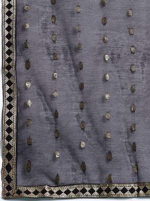 Ethnic Motifs Embroidered Kurta with Trousers & Dupatta 4