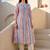 Women Printed Regular Beads and Stones Pure Cotton Kurta with Trousers