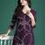Floral Printed Sequinned Kurta with Palazzos