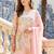 Women Floral Printed Regular Thread Work Kurta with Trousers & With Dupatta