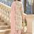 Women Printed Regular Thread Work Kurta with Trousers & With Dupatta
