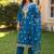 Women Ethnic Motifs Embroidered Thread Work Kurta with Trousers & Dupatta