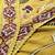 Ethnic Motifs Printed Sequinned Pure Cotton Kurta With Trousers & Dupatta