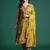 Ethnic Motifs Printed Sequinned Pure Cotton Kurta With Trousers & Dupatta