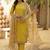 Women Floral Embroidered Regular Sequinned Kurta with Trousers & With Dupatta