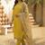 Women Floral Embroidered Regular Sequinned Kurta with Trousers & With Dupatta