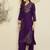 Women Ethnic Motifs Embroidered Regular Mirror Work Kurta with Palazzos
