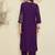 Women Ethnic Motifs Embroidered Regular Mirror Work Kurta with Palazzos