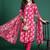 Floral Printed Pure Cotton Kurta with Trousers & Dupatta