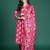 Floral Printed Pure Cotton Kurta with Trousers & Dupatta