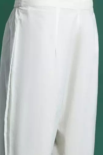 Women Ethnic Motifs Printed Sequinned Pure Cotton Kurta With Trousers & Dupatta