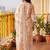 Women Floral Printed Regular Thread Work Pure Cotton Kurta with Trousers & With Dupatta