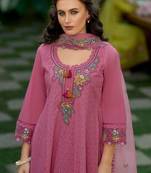 Women Ethnic Motifs Panelled Thread Work Pure Cotton Kurta with Trousers & With Dupatta