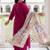 Women Regular Beads and Stones Kurta with Trousers & With Dupatta