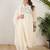 Plus Size Thread Work Pure Cotton Kurta with Trousers & With Dupatta
