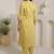 Women Floral Embroidered Regular Thread Work Kurta with Trousers & With Dupatta