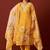 Women Floral Embroidered Cotton Kurta with Trousers & Dupatta